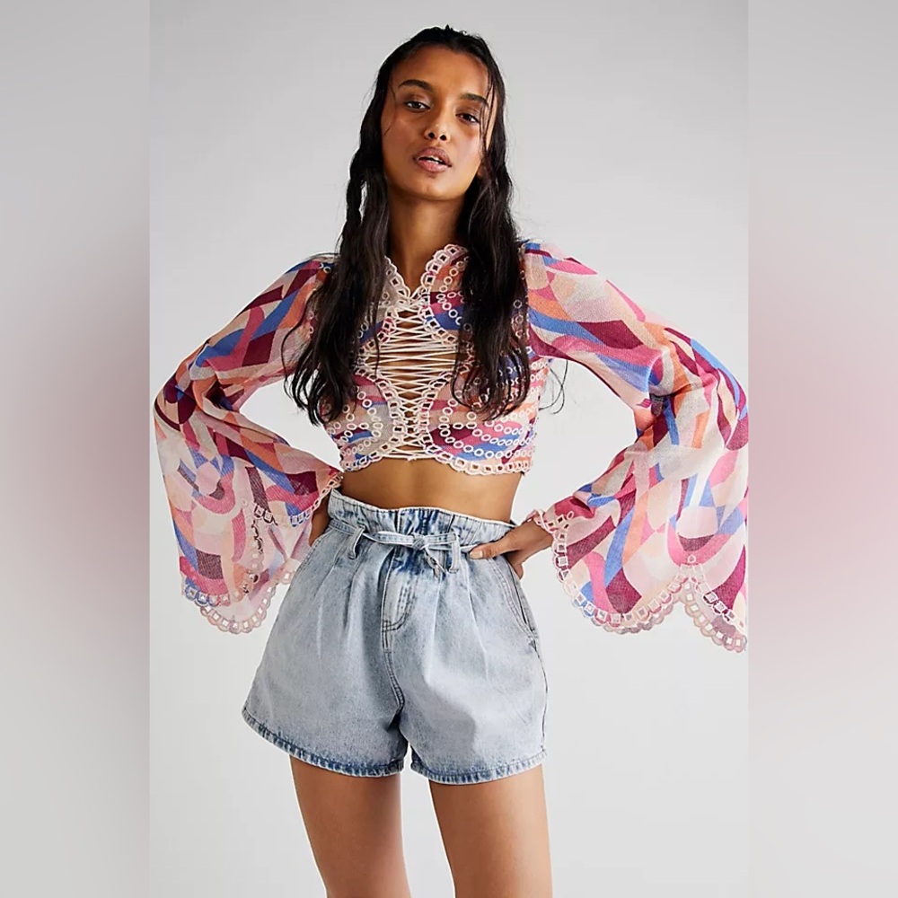 free people eyes on you top NWT